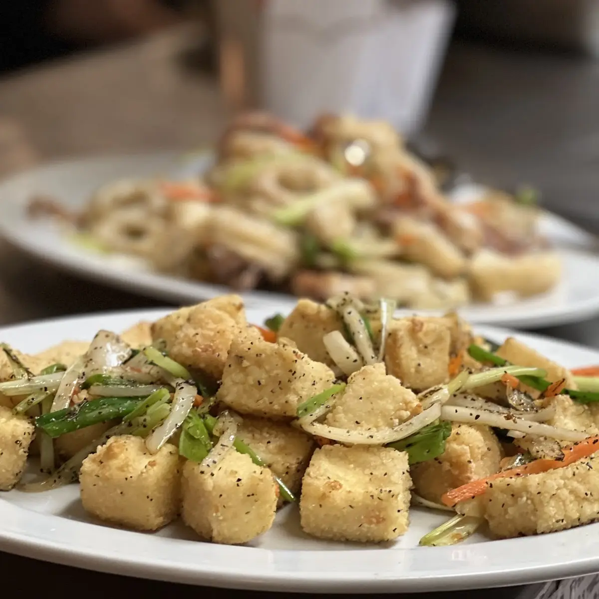 salt & pepper tofu 椒鹽豆腐